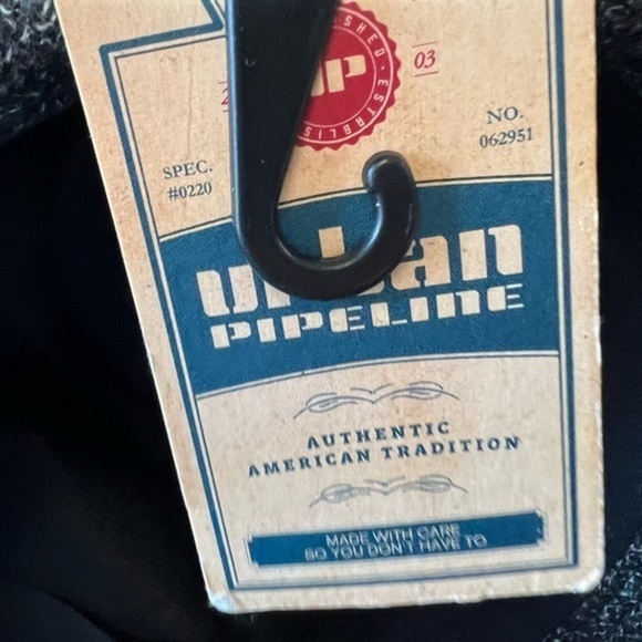 Men's Urban Pipeline Marled Fedora with Black Trim NWT - Picture 2 of 3